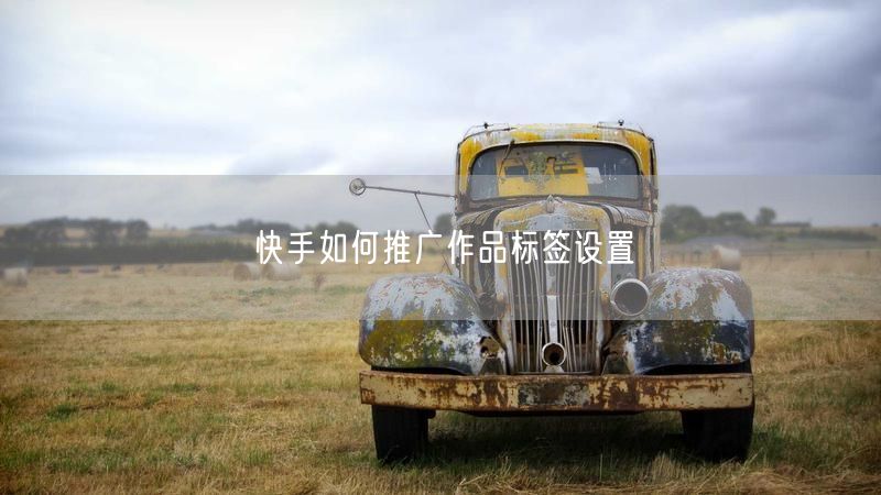 快手如何推广作品标签设置